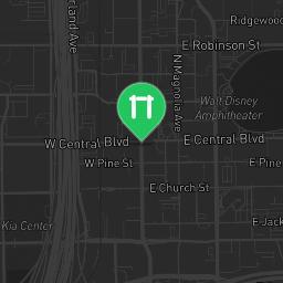 Map showing where Orlando (Florida) - Exercise Station / Trim Trail - Lake Underhill Park is