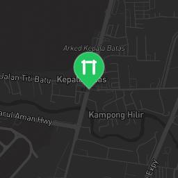 Map showing where Outdoor Fitness Kepala Batas is