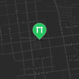Map showing where Barras Quezada / 12 de Octubre is