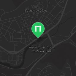 Map showing where Outdoor Gym Silves is