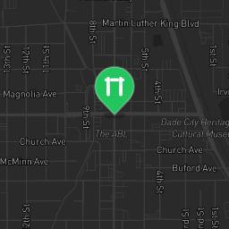 Map showing where Public gym park - Dade City - Calisthenics workout is