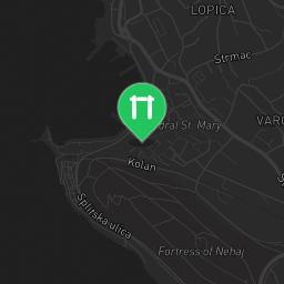 Map showing where Senj - Calisthenics Park - Stadion is