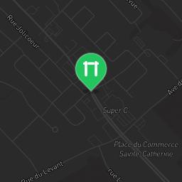 Map showing where Outdoor fitness - Sainte-Catherine-de-la-Jacques-Cartier - Calisthenics workout is