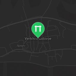 Map showing where Bodyweight gym - Верхньосадове - Calisthenics workout is