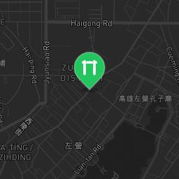 Map showing where Outdoor workout - Zuoying District - Calisthenics workout is