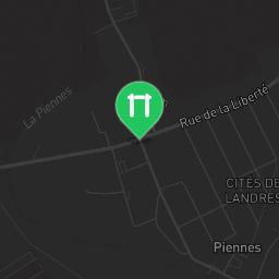 Map showing where Street Workout Piennes is