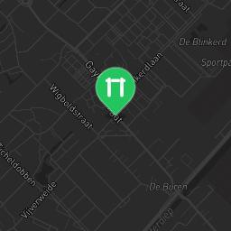 Map showing where Calisthenics Park Ten Boer is
