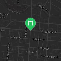 Map showing where Calisthenics Gym Lincoln Park is
