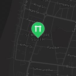 Map showing where Outdoor Fitness Semaphore is