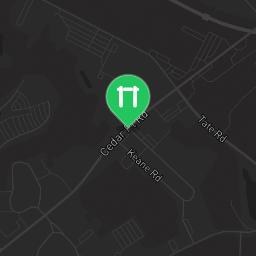 Map showing where Drill hall pull up bars is