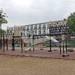 Calisthenics spot Bassin de la Villette