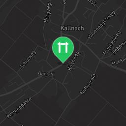 Map showing where Vita Parcours Kallnach is