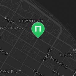 Map showing where Fredericton - Fitness Trail - Crosstown Trail is