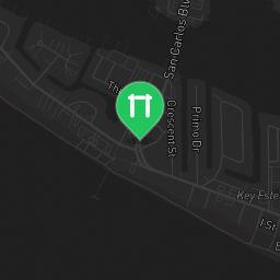Map showing where Fitness Court Bay Oaks Recreation Center - Fort Myers Beach, FL - National Fitness Campaign is