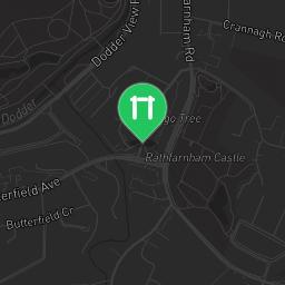 Map showing where Dublin - Outdoor Pull Up Bars - Marlay Park is