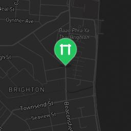 Map showing where Outdoor Fitness Decker Park - Barspuds is
