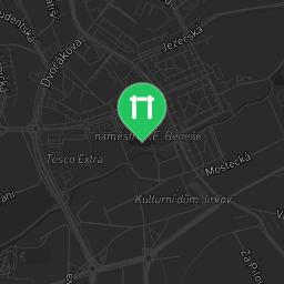 Map showing where Jirkov - Calisthenics Park - Vinarice is