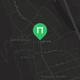 Map showing where Trimm Dich Pfad Lodrino is