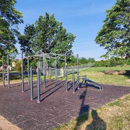 Map showing where Bologna - Outdoor Fitness Equipment - Via Nicolò Dell'Abate is