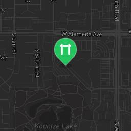 Map showing where Fitness Court Addenbrooke Park - Calisthenics Park Lakewood, CO - National Fitness Campaign is