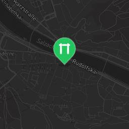 Map showing where Public Pull Up Bars - Salzburg is