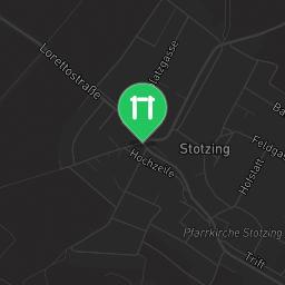 Map showing where Stotzing Street Workout is