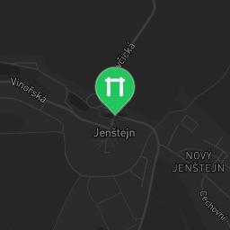 Map showing where Street Workout Park Jenštejn is