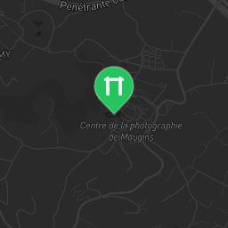 Map showing where Outdoor fitness - Mougins - Calisthenics workout is