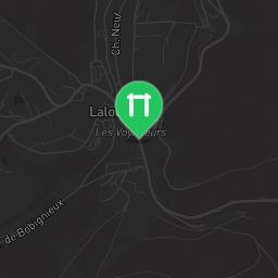 Map showing where Bodyweight training - Lalouvesc - Calisthenics workout is