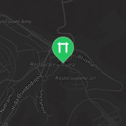 Map showing where Horní Slavkov - Calisthenics Equipment - Poštovní is
