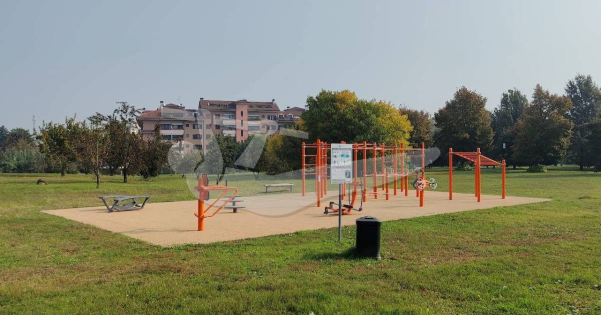 Parco dei giganti — an outdoor calisthenics spot in San Giuliano Milanese