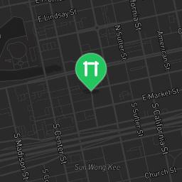 Map showing where Fremont Square Park is