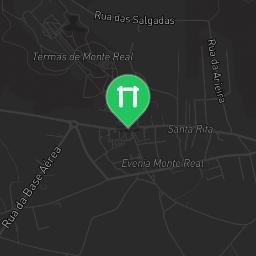 Map showing where Outdoor Fitness Monte Real is