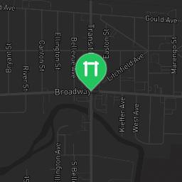 Map showing where Fitness Court Firemen's Park - Calisthenics Park Depew, NY - National Fitness Campaign is