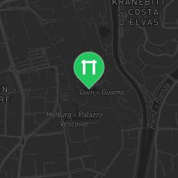 Map showing where Calisthenics spot Bressanone is