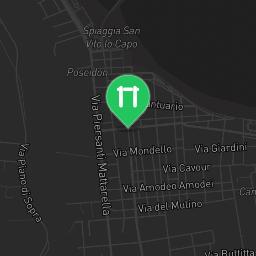 Map showing where Macari - Outdoor Gym - Spiaggia di Santa Margherita is