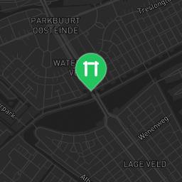 Map showing where Outdoor Gym The Hague is