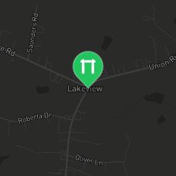Map showing where Outdoor gym - Burlington - Calisthenics workout is