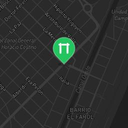 Map showing where Outdoor Fitness Ensenada is
