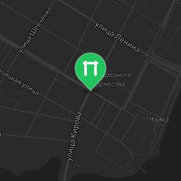 Map showing where Kimry - Calisthenics Park - Городской Парк is