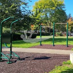 Map showing where London - Outdoor Fitness Station - Sunbeam Gardens is