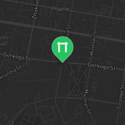 Map showing where Kazan - Calisthenics Park - Vakhitovsky is