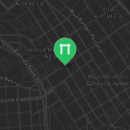 Map showing where Bodyweight fitness - Jundiaí - Calisthenics workout is