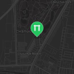 Map showing where Bangkok - Outdoor Gym - ถนนกำแพงเพชร is
