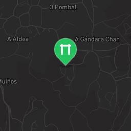 Map showing where Salvatierra de Miño - Calisthenics Equipment - Parque a Canuda is