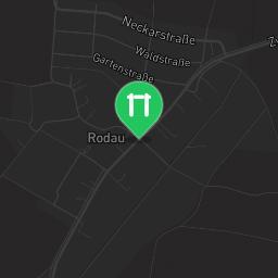Map showing where Zwingenberg - Outdoor Calisthenics Station - Bewegungsparcours Rodau is