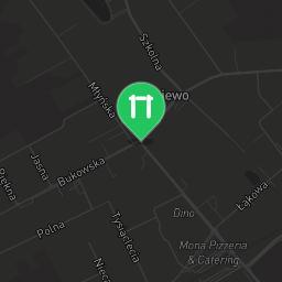 Map showing where Outdoor Fitness Dopiewo is