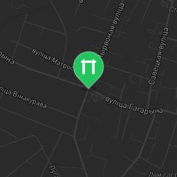 Map showing where Outdoor fitness - Luniniec - Calisthenics workout is