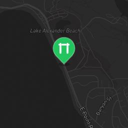 Map showing where East Point - Outdoor Exercise Gym - East Point Reserve is
