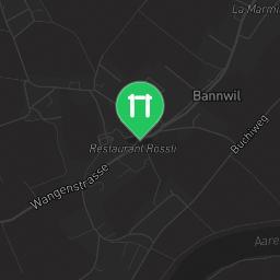 Map showing where Bodyweight workout - Bannwil - Calisthenics workout is